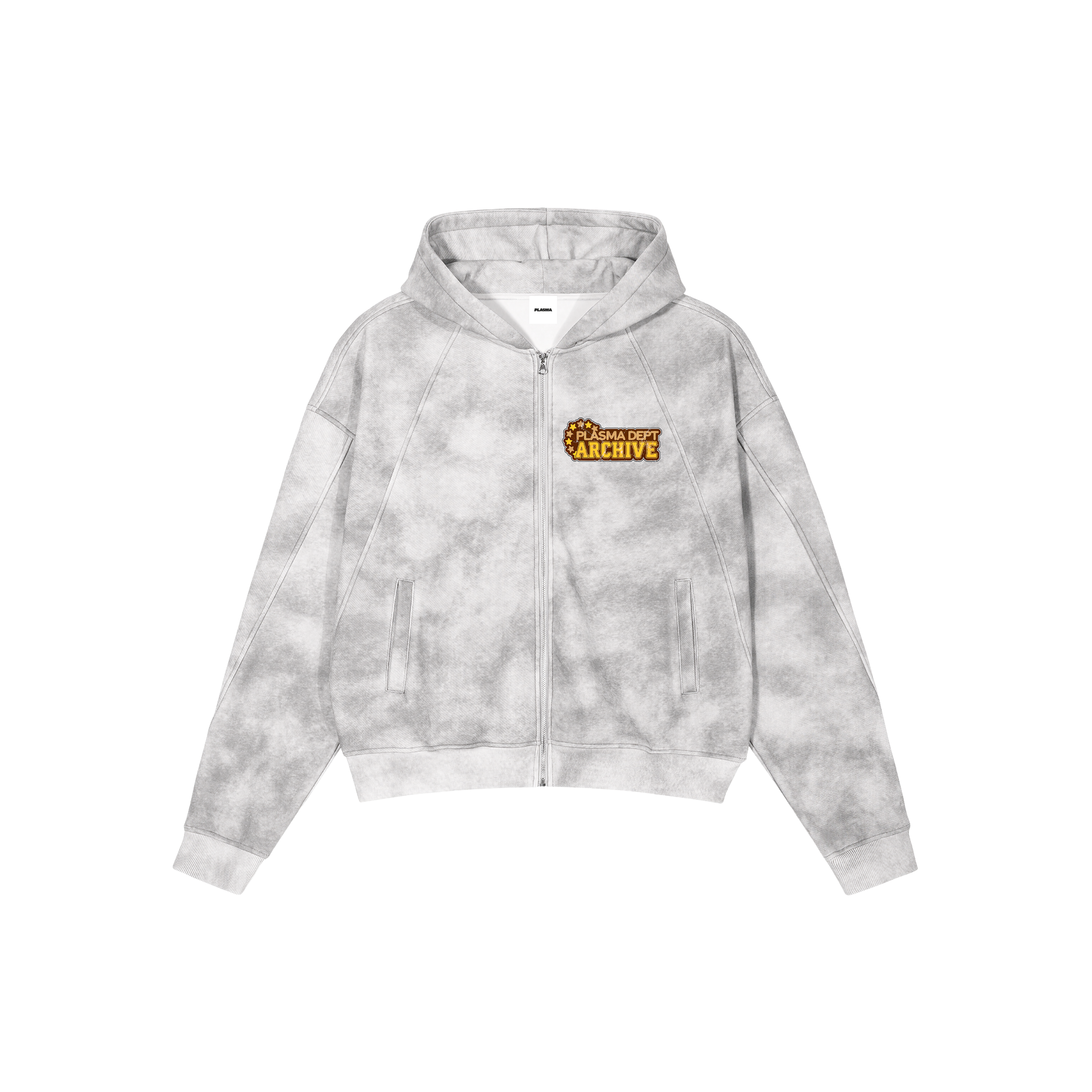 FROSTED CAMO - GREY HOODIE