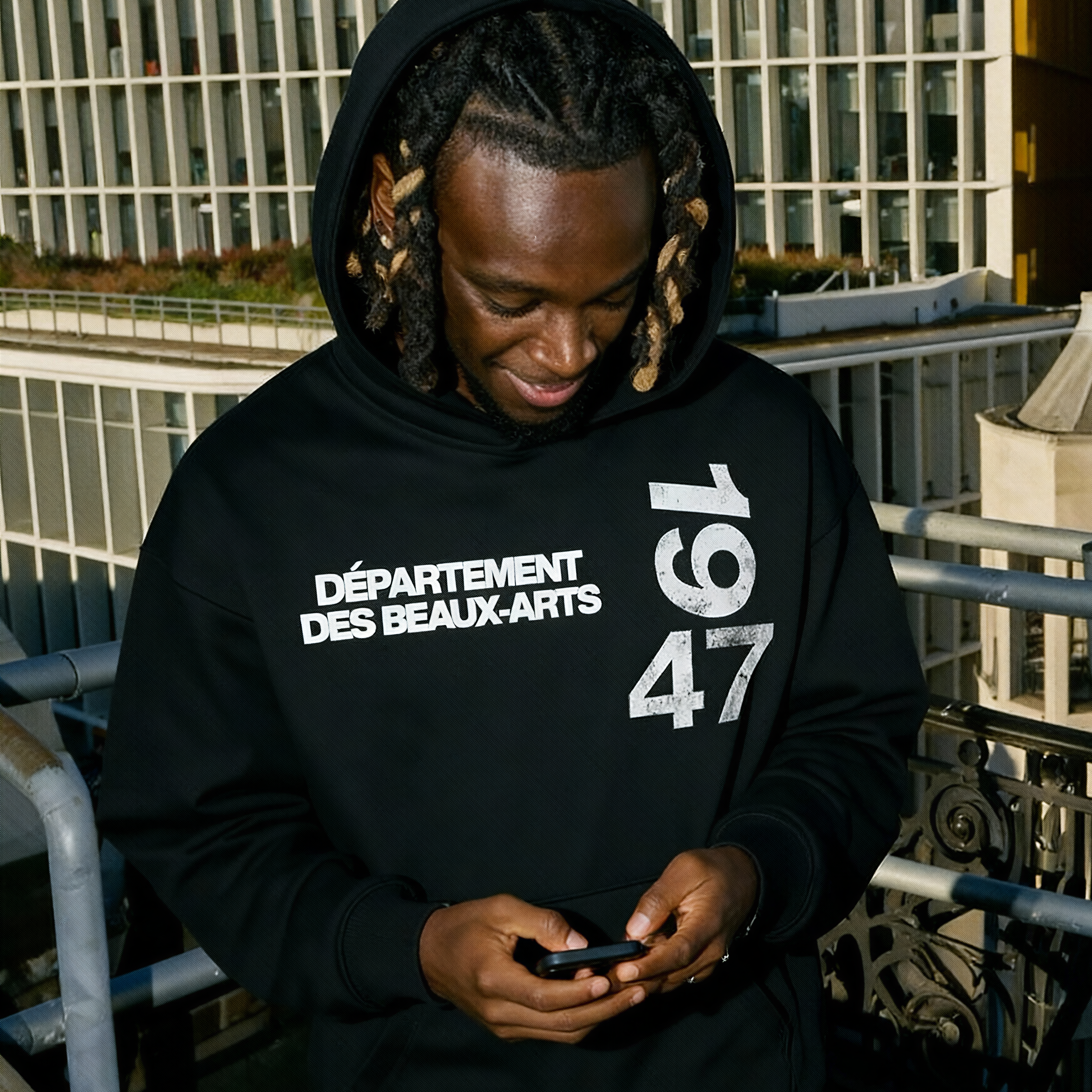 DÉPARTEMENT DES BEAUX-ARTS 1947 - BLACK HOODIE