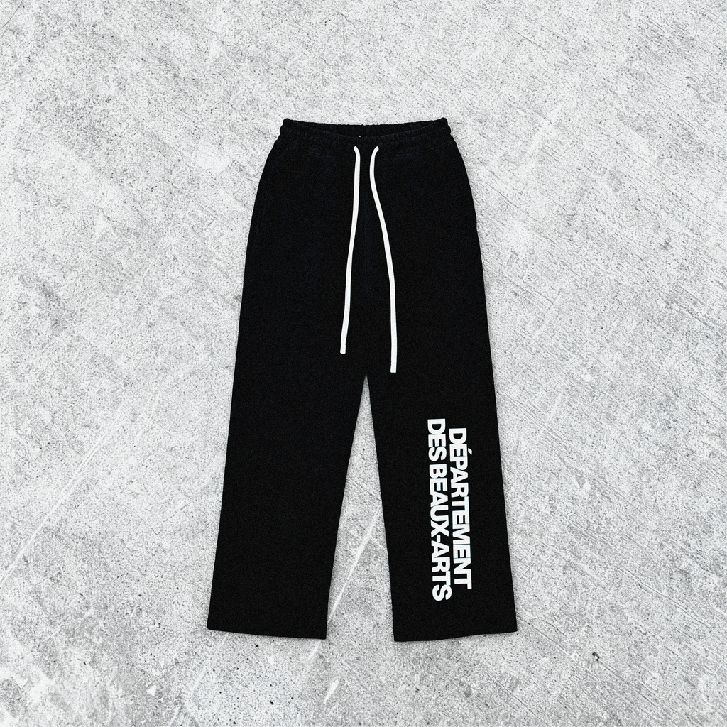 DÉPARTEMENT DES BEAUX-ARTS - BLACK JOGGERS
