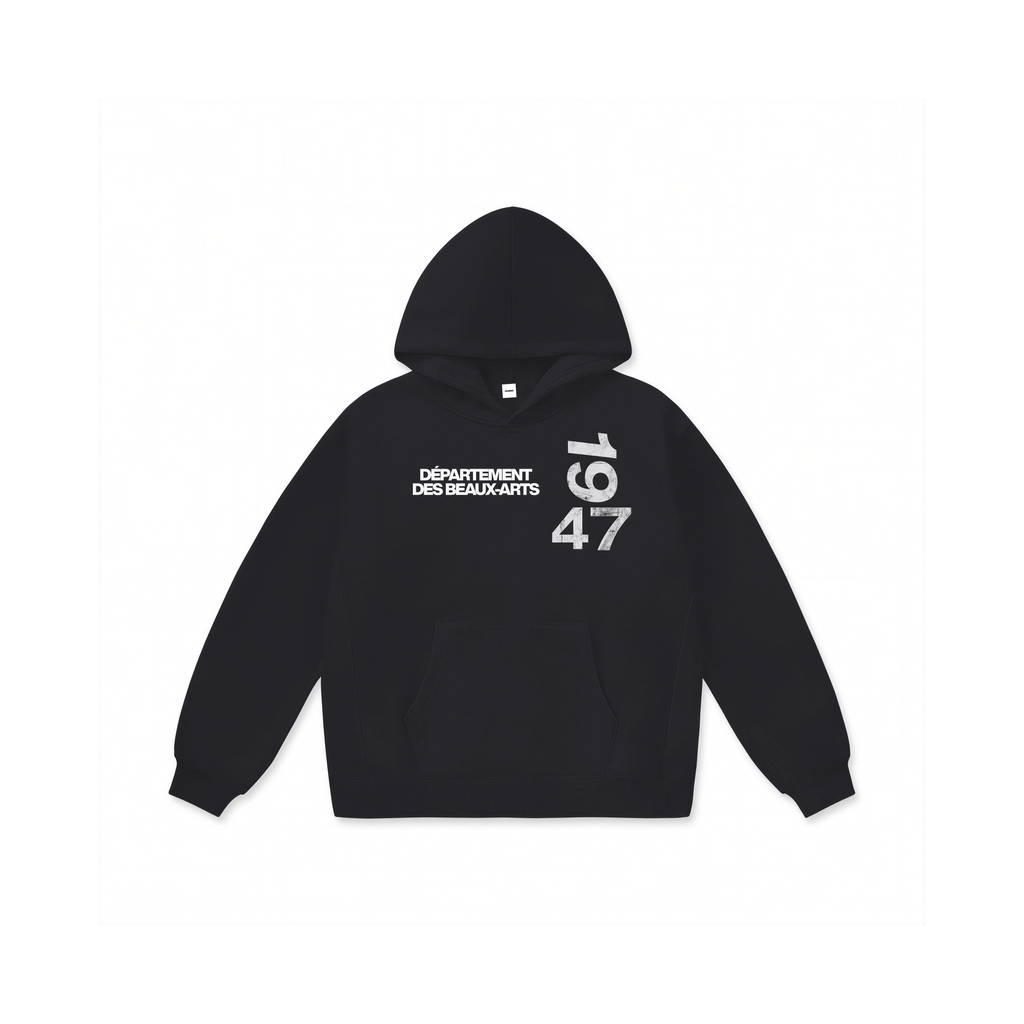 DÉPARTEMENT DES BEAUX-ARTS 1947 - BLACK HOODIE